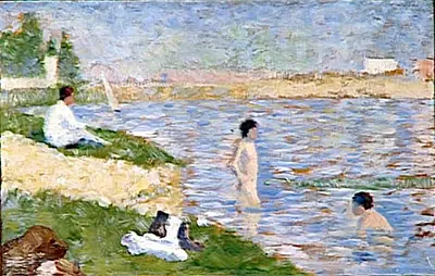 Study for Bathers at Asnières Georges Seurat